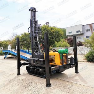 BZ-30TL pneumatic tracked earth collecting rig