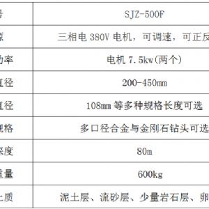 SJZ-500F拖拉機反循環(huán)